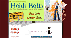Desktop Screenshot of heidibetts.com