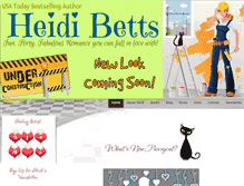 Tablet Screenshot of heidibetts.com